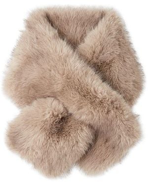 SNIDEL Faux Fur Tippet - Natural