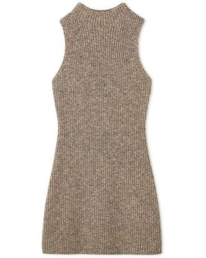 SNIDEL Mini Knit Dress - Brown