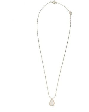 SNIDEL Natural Stone Necklace - White