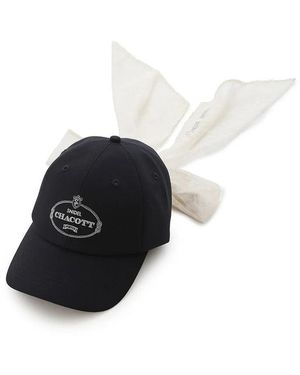 SNIDEL 【Chacott】Ribbon Cap - Black