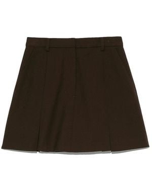 SNIDEL Mid Rise Mini Skirt - Natural