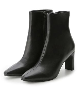 SNIDEL Fitted Ankle Boots - Black