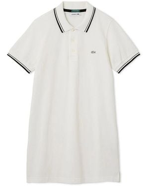 SNIDEL Lacoste Polo Dress - White
