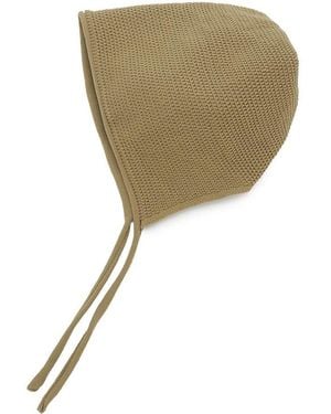 SNIDEL Knit Balaclava - Green