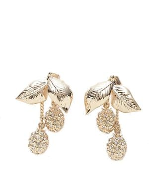 SNIDEL Fruit Earrings - Metallic