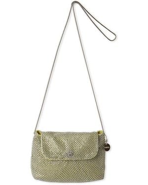 SNIDEL Jeweled Mini Pouch - White