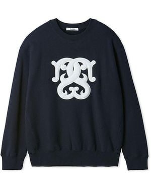 SNIDEL Boa Logo Sweat Pullover - Blue