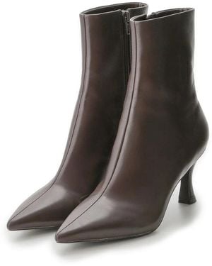 SNIDEL Pointed Toe Ankle Boots - Black