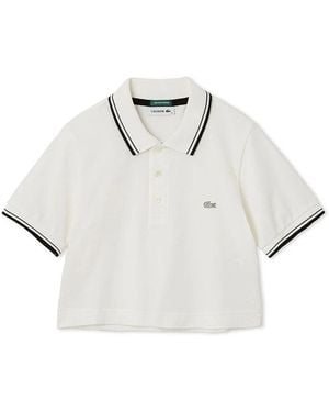 SNIDEL Lacoste Polo Shirt - White