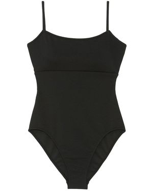 SNIDEL Switch One-Piece Swimwear - Black
