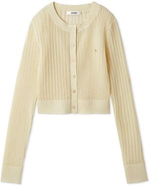 SNIDEL Sheer Cardigan - Natural