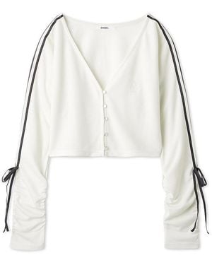 SNIDEL Lumishade Uv Line Bolero - Natural