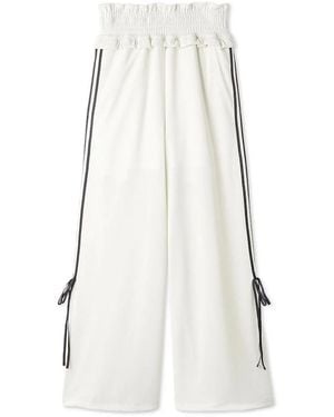 SNIDEL Lumishade Uv Line Pants - White