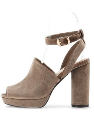 SNIDEL Strapped Circle Heeled Sandals - Multicolor