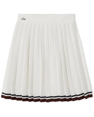 SNIDEL Lacoste Skirt - White