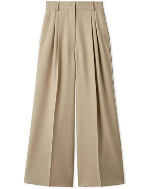 SNIDEL Wide Leg Pants - Natural