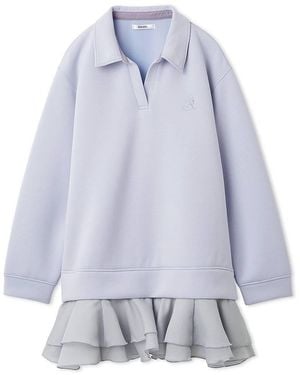 SNIDEL Skipper Mini Dress - Blue