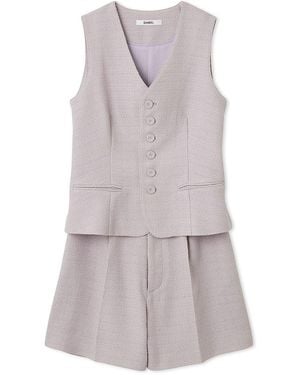 SNIDEL Vest & Shorts Set - Purple