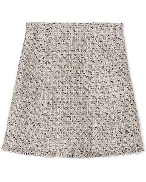 SNIDEL Tweed Skort - White