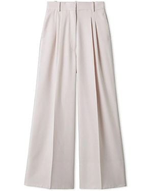 SNIDEL Wide Leg Pants - White