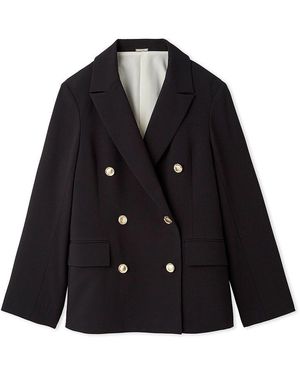 SNIDEL Elegant Blazer Coat - Black