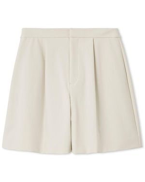 SNIDEL Structured Shorts - White
