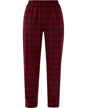 S.oliver Pyjama Aus Flanell - Rot