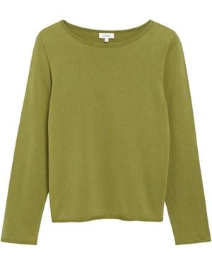 S.oliver Feinstrickpullover Mit Rollkante - Grün