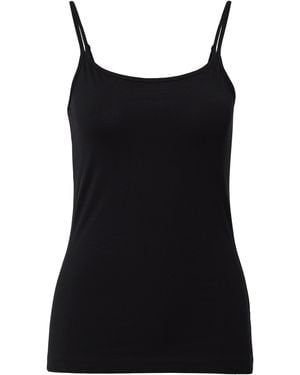 S.oliver Top Mit Verstellbaren Spaghettiträgern Im Slim Fit - Schwarz