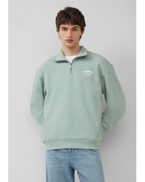 QS Herren Sweatshirt – Bequemer Basic-Pullover Für Casual Looks