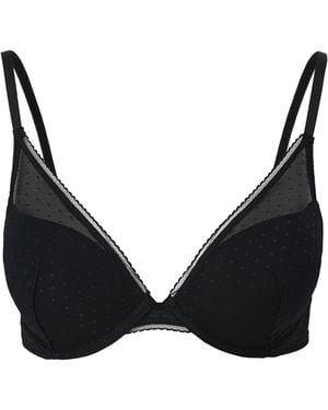 S.oliver Push-Up-Bh Mit Spitze - Schwarz