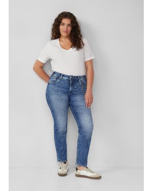 S.oliver Jeans / Slim Fit / Mid Rise / Slim Leg - Blau