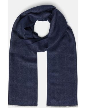 S.oliver Softer Schal Aus Viskose - Blau