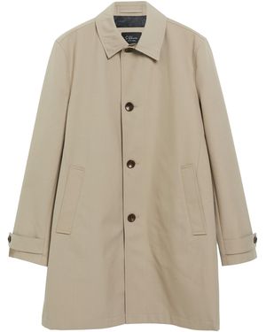 S.oliver Wasserabweisender Trenchcoat Mit Steppfutter - Natur