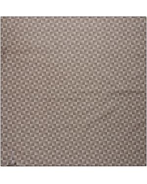 S.oliver Baumwoll-Tuch Mit All-Over-Print - Grau