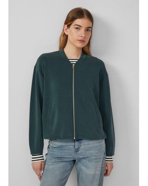 S.oliver Oversized Scuba-Jack Met Verstelbare Zoom - Groen