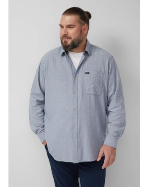 S.oliver Regular Fit: Gewaschenes Hemd aus Baumwolle - Grau