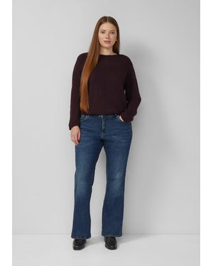QS Jeans / Slim Fit / Mid Rise / Bootcut Leg - Blau