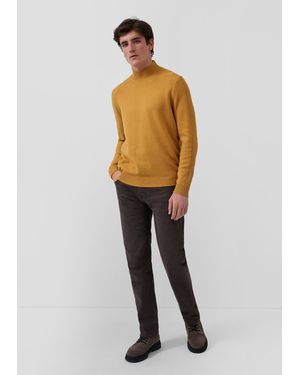 S.oliver Coloured Denim Benito / Regular Fit / Mid Rise / Straight Leg - Weiß