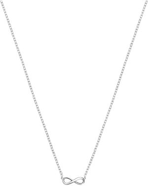 S.oliver Kette Aus 925Er Mit Schmuck-Detail - Weiß