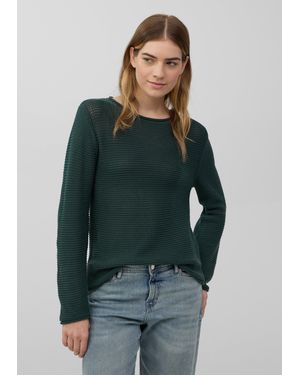 S.oliver Strickpullover mit Rundhalsausschnitt - Grün