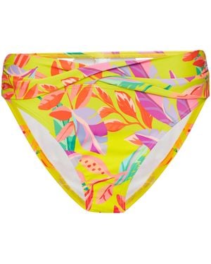 S.oliver Bikinihose Mit All-Over-Print - Gelb