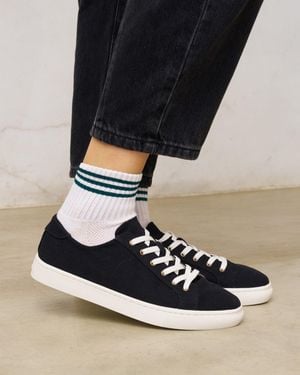 Soludos Ibiza Canvas Sneaker | Noche Black - White