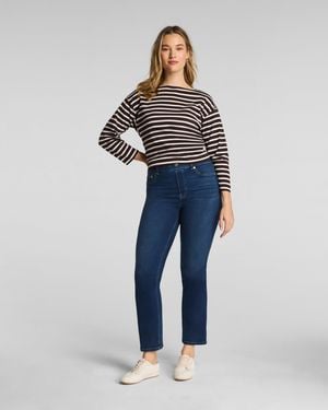 Spanx Shape Everywear Kick Flare Jeans, Poseidon - Blue