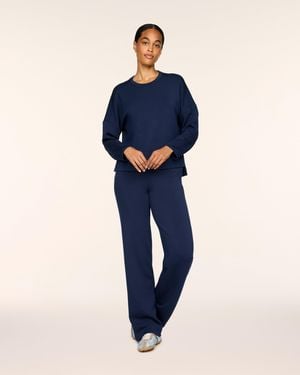 Spanx Airessentials Straight Leg Pants - Blue