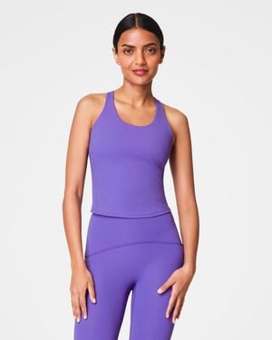 Spanx ® Get Moving Contour Crossback Shelf Tank - Purple