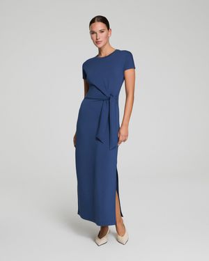 Spanx ® Airessentials Tie-waist Maxi Dress - Blue