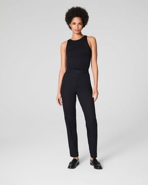 Spanx Supersmoothtm Stretch Twill Slim Straight Pant - Blue