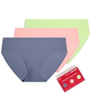 Spanx Smooth Fit-To-You Bikini 3-Pack Box - Blue