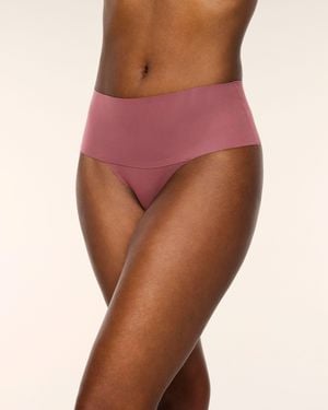 Spanx Supersmooth Undie-Tectable Thong - Pink